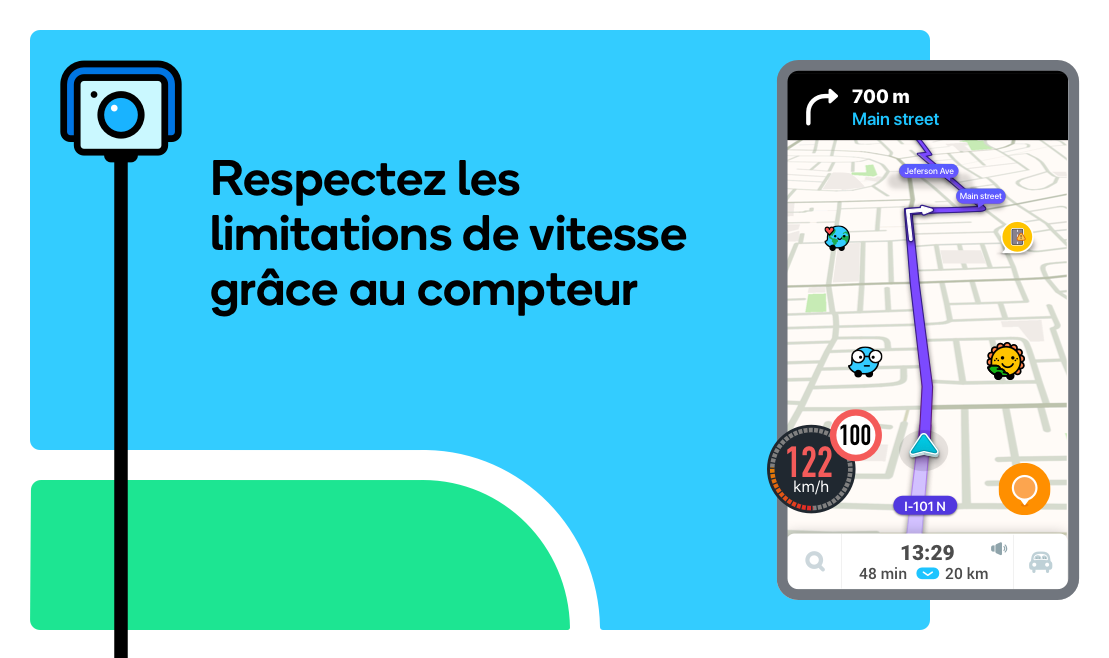Waze – GPS, Cartes, Trafic & Navigation temps réel